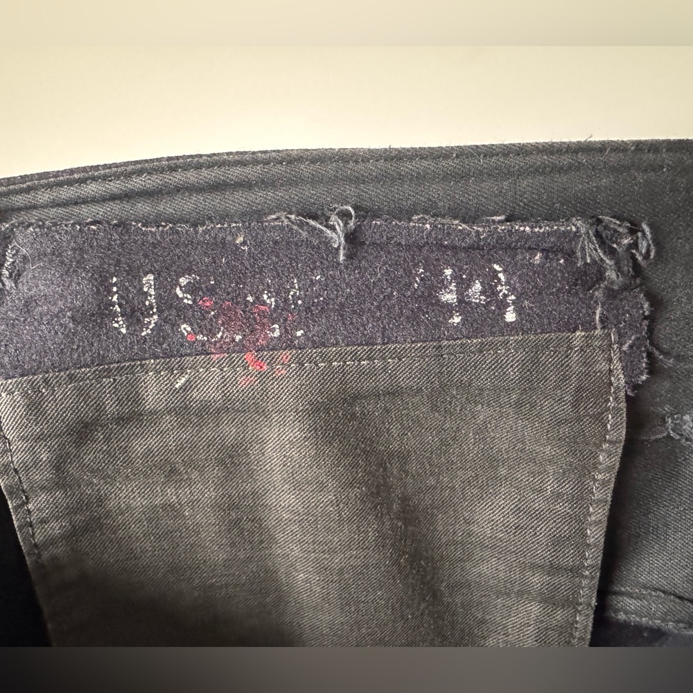Vintage 1940s WWII U.S. Navy Sailor Wool Pants - Picture 8 of 8